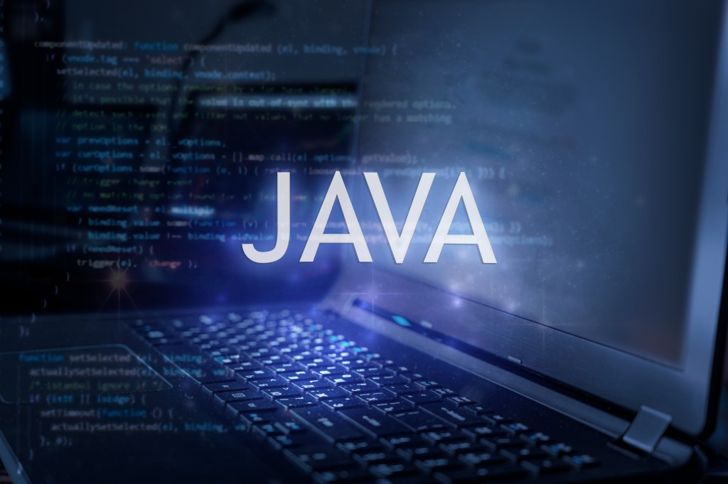 Java,Inscription,Against,Laptop,And,Code,Background.,Learn,Java,Programming