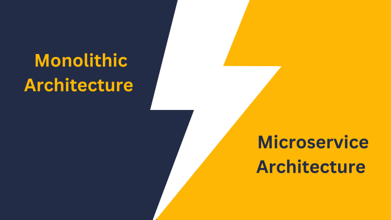 Monolith Architecture vs. Microservices Architecture